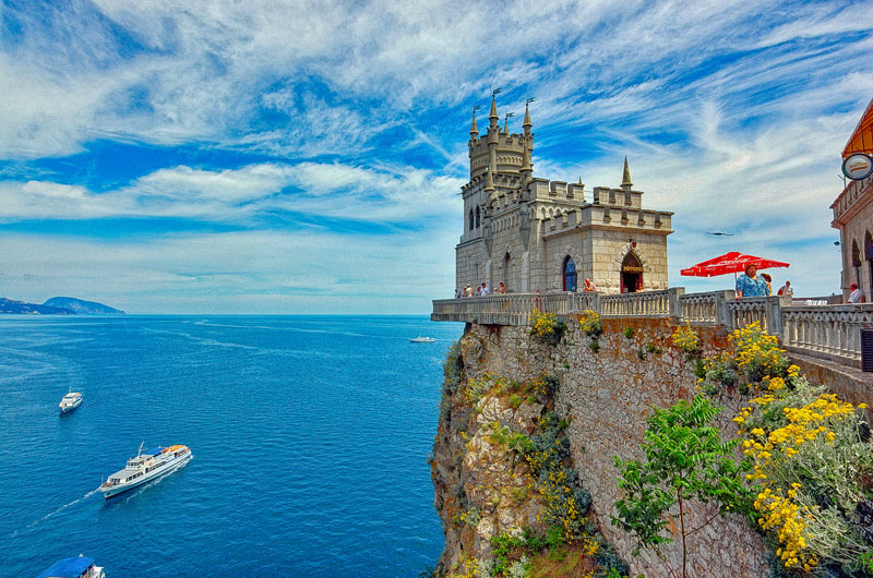 Алупка Ласточкино гнездо