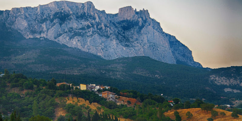 Ландшафт Алупки